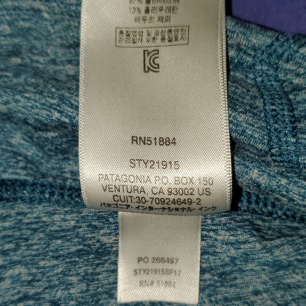PATAGONIA Centered Crops Leggings *Estimated Size XXS* - Picture 4 of 6